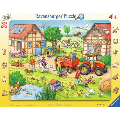 Ravensburger 06044 Tracteur à la ferme