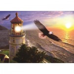 Puzzle  Art-Puzzle-4221 High Flight at the Sun Rise