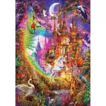 Puzzle  Art-Puzzle-5075 Rainbow Castle