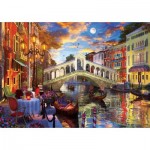 Puzzle  Art-Puzzle-5372 Pont Rialto, Venise