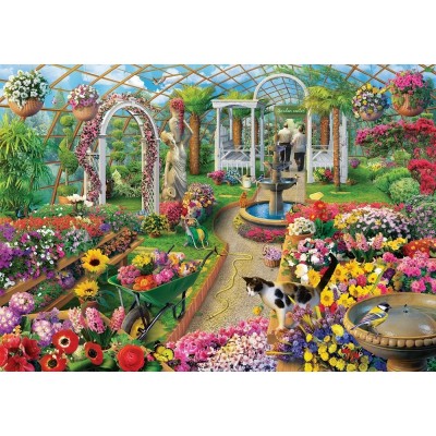 Puzzle Art-Puzzle-5390 The Colors of Greenhouse