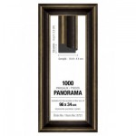   Cadre pour Puzzle 1000 Pièces Panoramique - Noir - 4,3 cm
