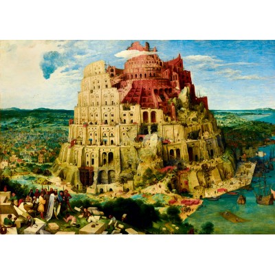 Puzzle Art-by-Bluebird-60027 Pieter Bruegel the Elder - The Tower of Babel, 1563