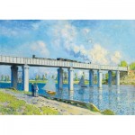 Puzzle  Art-by-Bluebird-60038 Claude Monet -Railway Bridge at Argenteuil, 1873