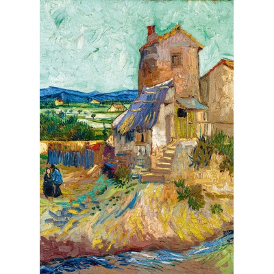 Puzzle Art-by-Bluebird-60123 Vincent Van Gogh - La Maison de La Crau (The Old Mill), 1888