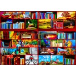 Puzzle  Bluebird-Puzzle-70212 The Library The Travel Section