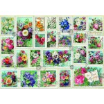 Puzzle  Bluebird-Puzzle-70472 Stamp Flower Collection