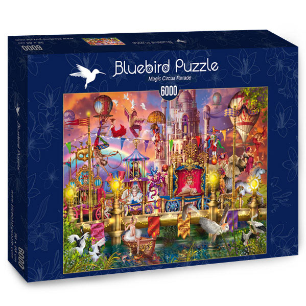 64669 Puzzle Bluebird puzzle 1500 piezas-Magic Circus Parade 
