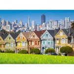 Puzzle   San Francisco, Painted Ladies
