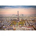 Puzzle  Castorland-151837 Cityscape of Paris