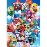 Puzzle  Clementoni-24215 Pièces XXL - Disney Pixar Party