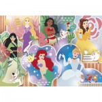 Puzzle  Clementoni-24232 Pièces XXL - Disney Princess