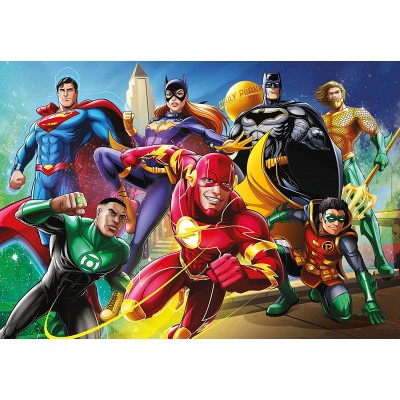 Puzzle Clementoni-25721 Pièces XXL - DC Comics Justice League