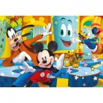 Puzzle  Clementoni-26473 Pièces XXL - Supercolor Mickey