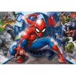  Clementoni-27116 Spiderman Supercolor Puzzle