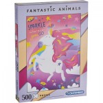 Puzzle  Clementoni-35066 Fantastic Animals - Licorne