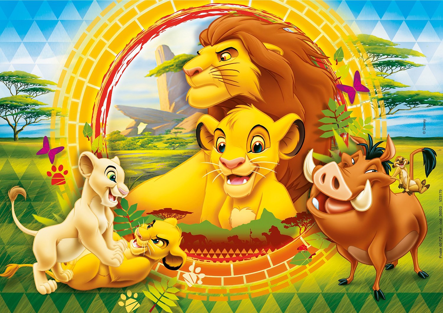 Puzzle Le Roi Lion Clementoni 26923 60 pièces Puzzles