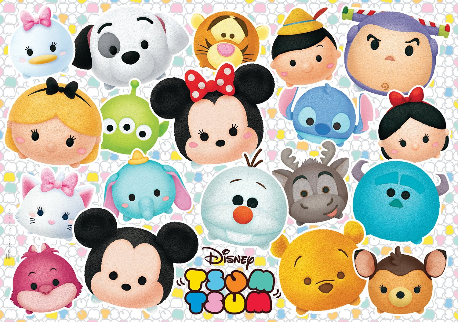 clementoni pieces xxl tsum tsum puzzle 104 pieces p