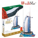  Cubic-Fun-MC101H Puzzle 3D - Dubai, Burj Al Arab (Difficulté : 7/8)