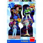  Dino-33322 4 Puzzles - Toy Story 4