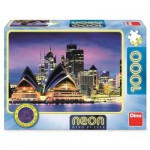  Dino-54130 Neon Puzzle - Sydney Opera