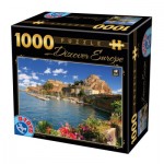 Puzzle  Dtoys-74881 Discover Europe - Côme, Italie