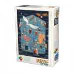Puzzle  Dtoys-75970 Owl Tales