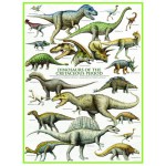 Puzzle  Eurographics-6000-0098 Les Dinosaures - Période du Crétacé