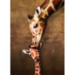 Puzzle  Eurographics-6000-0301 La maman girafe et son girafon