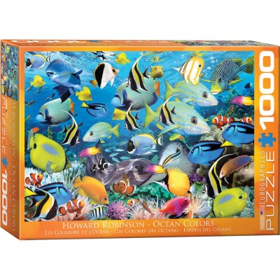 Puzzle Eurographics-6000-0625 Ocean Colors by Howard Robinson