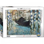 Puzzle  Eurographics-6000-0828 Edouard Manet - Le Grand Canal, Venise