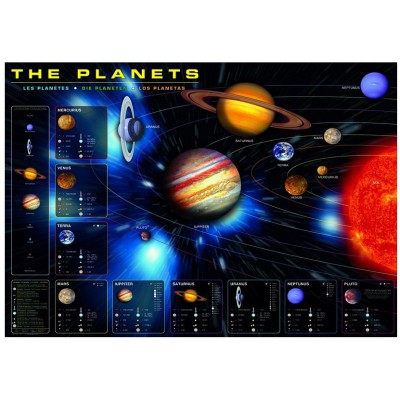 Puzzle Eurographics-6000-1009 Les planètes