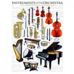 Puzzle  Eurographics-6000-1410 Instruments de musique