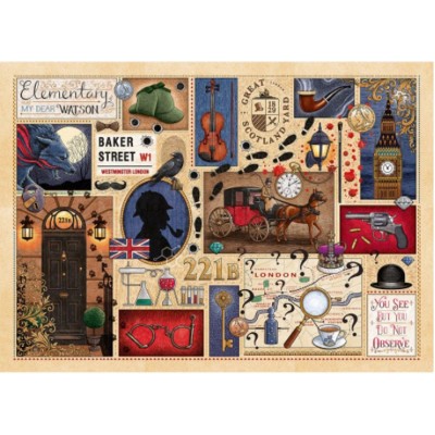 Puzzle Gibsons-G7112 Book Club: Sherlock Holmes
