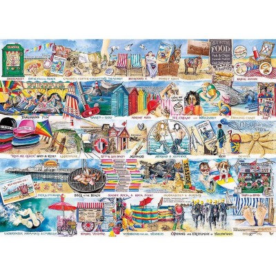 Puzzle Gibsons-G7117 Deckchairs and Donkeys
