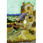 Puzzle  Grafika-F-31730 Vincent Van Gogh : Le Vieux Moulin, 1888