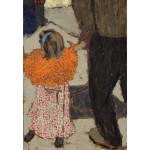 Puzzle  Grafika-F-31768 Edouard Vuillard : Enfant portant un foulard rouge, 1891