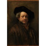 Puzzle  Grafika-F-31846 Rembrandt - Auto-Portrait, 1660
