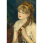 Puzzle   Auguste Renoir : Jeune Femme Tressant ses Cheveux, 1876