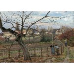 Puzzle   Camille Pissarro : La Barrière, 1872