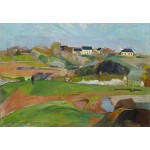 Puzzle   Paul Gauguin : Paysage à Pouldu, 1890