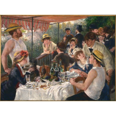 Puzzle Grafika-F-30072 Auguste Renoir : Le Déjeuner des Canotiers, 1881