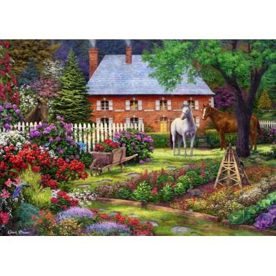 Puzzle Grafika-F-32229 Chuck Pinson - The Sweet Garden