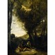 Jean-Baptiste-Camille Corot : Saint Sebastian Succored by the Holy Women, 1874