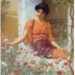 Puzzle   John William Godward : Summer Flowers, 1903