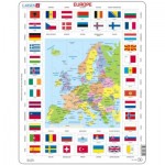  Larsen-KL1-GB Puzzle Cadre - Europe (en Anglais)