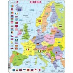   Puzzle Cadre - Carte Politique de l'Europe (Italien)