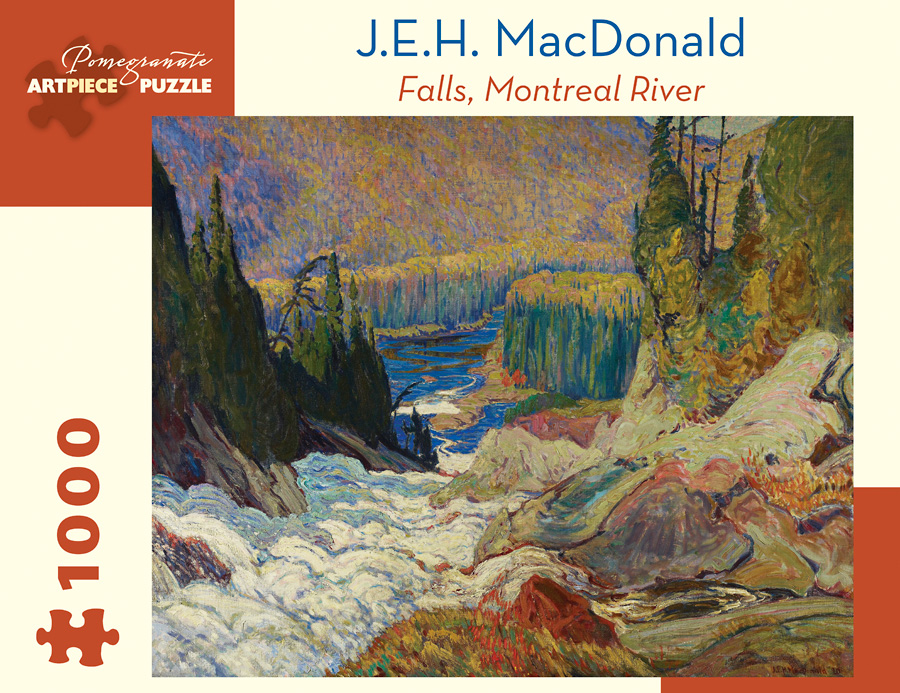 Puzzle J.E.H. MacDonald - Falls, Montreal River, 1920 Pomegranate