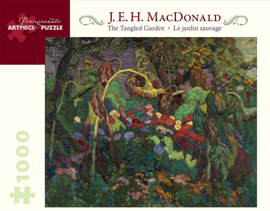 Puzzle E. H. MacDonald - The Tangled Garden Pomegranate
