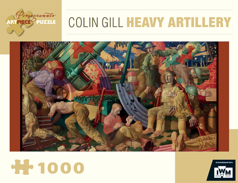 Puzzle Colin Gill - Heavy Artillery, 1919 Pomegranate